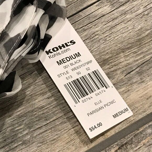 A-Line wrap style striped mini skirt - Picture 5 of 10